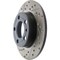 Centric Parts Sport Drilled/Slotted Brake Rotor, 127.33057R 127.33057R - alternate 2